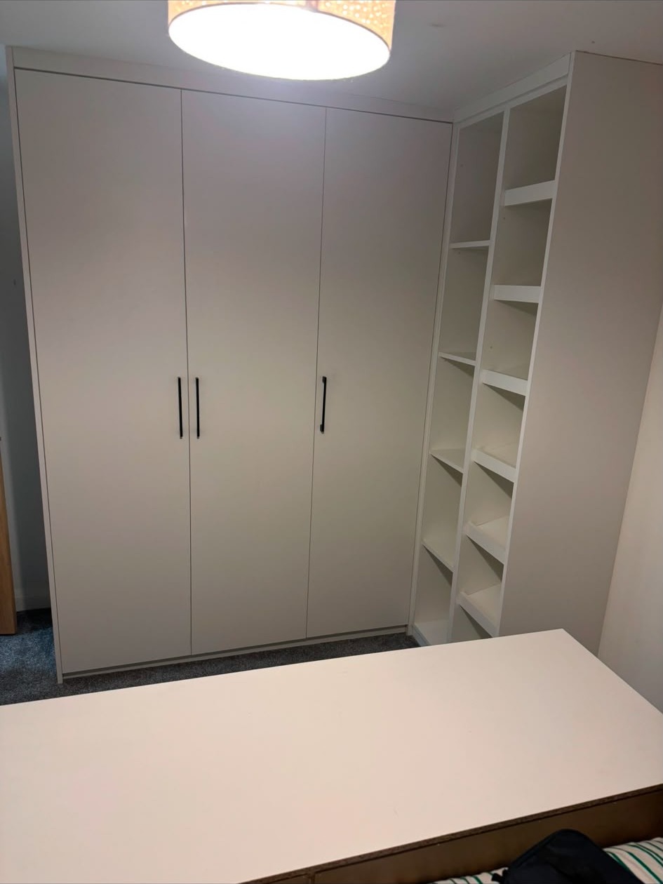Fitted wardrobes project by Barnett's Bespoke — completed in Hertfordshire